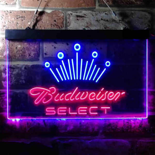 Budweiser Select Crown Neon-Like LED Sign